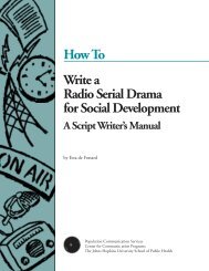 How to Write a Radio Serial Drama for Social Development- PDF