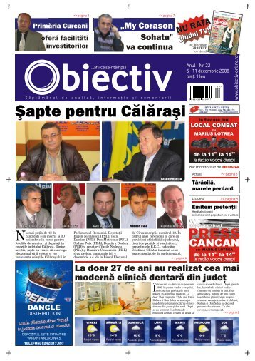 Âªapte pentru CÃ£lÃ£raÂºi - Obiectiv