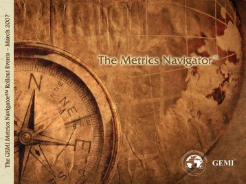 GEMI Metrics Navigator