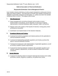 Code of Management Practice - NACD