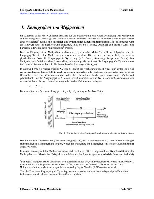 1. KenngrÃ¶Ãen von MeÃgerÃ¤ten