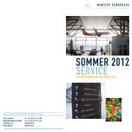 SOMMER 2012 SERviCE - Flughafen Münster/Osnabrück