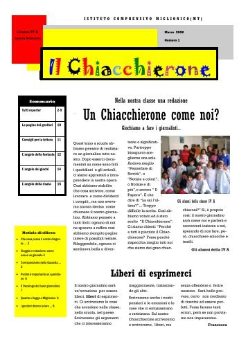 Il Chiacchierone (4a) 1 - Miglionico