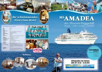 MS AMADEA – ERLEBNISREISE Höhepunkte ... - Columbus Reisen