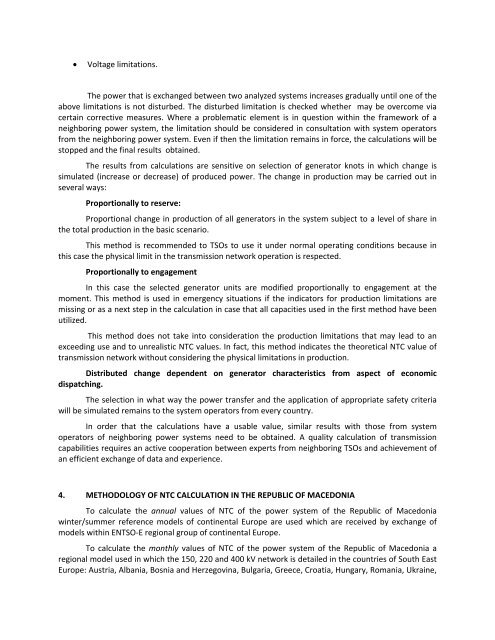 Rules for Allocation of Cross-border Transmission Capacities