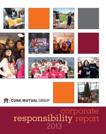 2012 Corporate Responsibility Report - CUNA Mutual Group