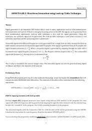 LAB 2: Waveform generation using Look-up table