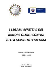 Programma - Fondazione Forense Firenze