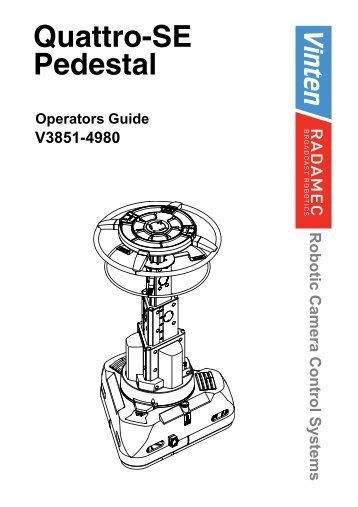 Operators Guide - Vinten Radamec