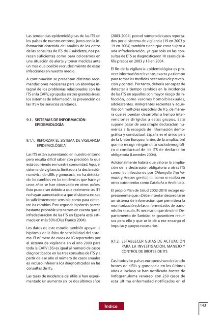 LAS INFECCIONES DE TRANSMISIÃN SEXUAL. - Euskadi.net
