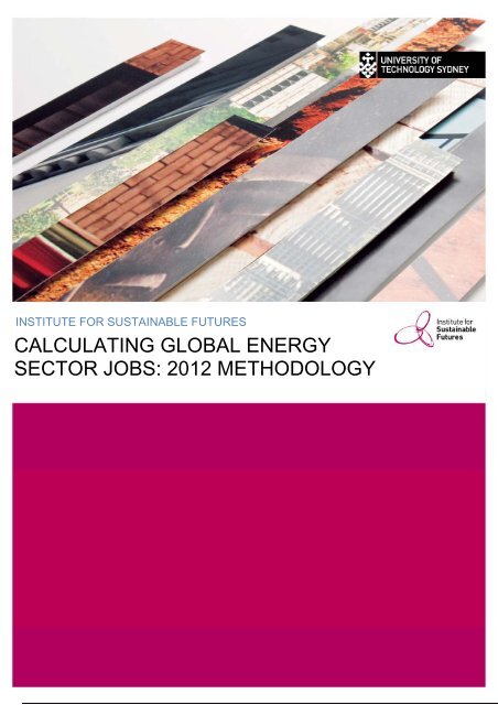 calculating global energy sector jobs - Institute for Sustainable Futures
