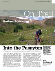 Into the Pasayten - Washington Trails Association