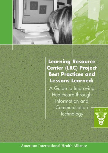 LRC Project Best Practices and Lessons Learned - LRC Toolkit