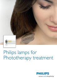 Phototherapy range brochure - Philips Lighting