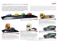 SOMMER-SPECIALS CARS & TRUCKS 2012 - Herpa