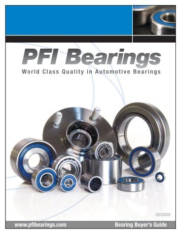 World Class Quality in Automotive Bearings Bearing ... - SeekPart.com