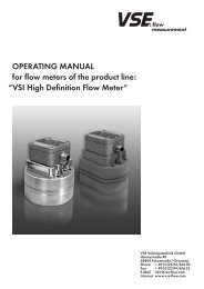 VSI High Definition Flow Meter