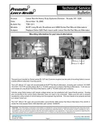 Replace 34SI with Leece-Neville Alternator, TSB-1011 - News