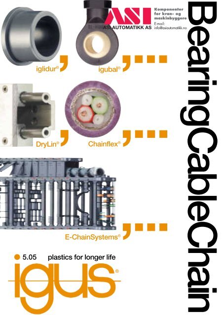 DryLin linear guides - ASI Automatikk