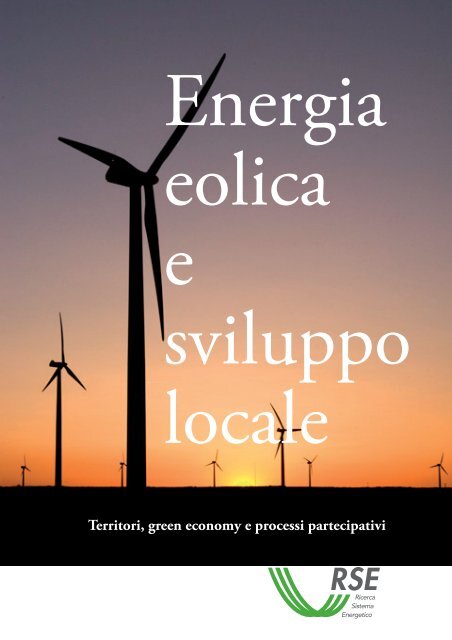 Energia eolica e sviluppo locale - Ambiente e Territorio - Coldiretti