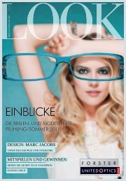 EINBLICKE - Forster United Optics