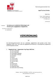 VERORDNUNG - Stams