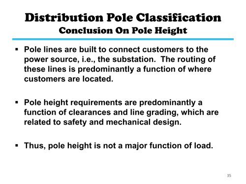 Minimum Distribution System Concepts and Applications