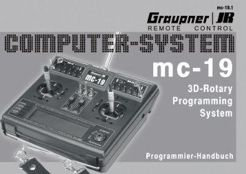 Programmierbeispiel - Graupner