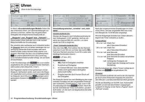 Programmierbeispiel - Graupner