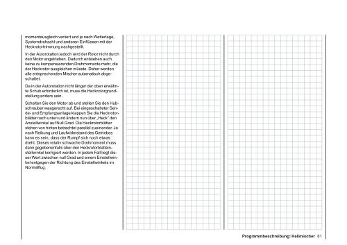 Programmierbeispiel - Graupner