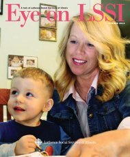 Download the latest issue of Eye on LSSI - Lutheran Social Services ...