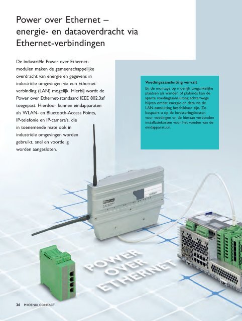 Wij maken Ethernet eenvoudig! - Phoenix Contact