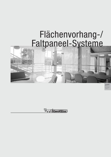 FlÃ¤chenvorhang-/ Faltpaneel-Systeme