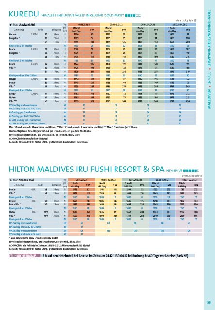 SO VIEL - Gulet Touristik