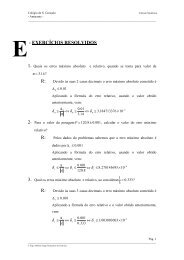 - EXERCÃCIOS RESOLVIDOS R: R: R: - ColÃ©gio S. GonÃ§alo