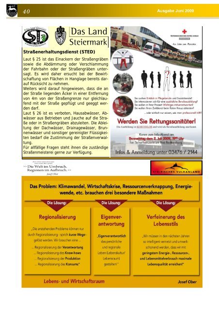 Halbenrainer Marktblatt - Marktgemeinde Halbenrain