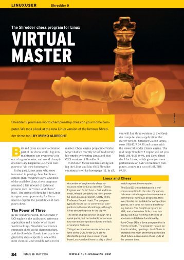VIRTUAL MASTER - Linux Magazine