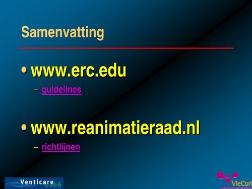 Resuscitatie Richtlijnen 2005 - 2006 ERC / NRR