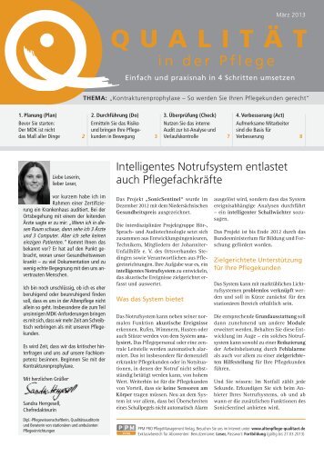 QUALITÄT - Friedenshort - Intern