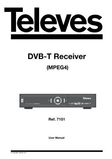 DVB-T Receiver (MPEG4) Ref.  7151 - Altronik