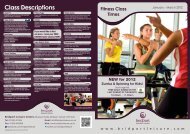 Fitness Classes - Bridport Leisure