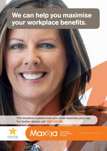 We can help you maximise your workplace benefits. - Novita ...