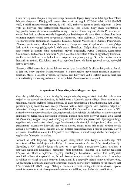 PDF 1595 kbyte - MEK - OrszÃ¡gos SzÃ©chÃ©nyi KÃ¶nyvtÃ¡r