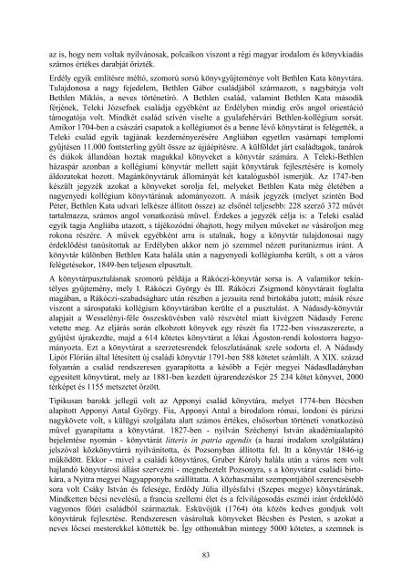 PDF 1595 kbyte - MEK - OrszÃ¡gos SzÃ©chÃ©nyi KÃ¶nyvtÃ¡r