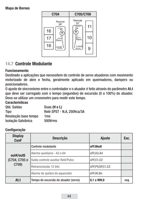 Manual de InstruÃ§Ãµes C704, C705, C709.indd - Contemp