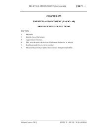 Customs Regulations The Bahamas Laws On Line