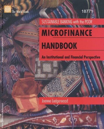 microfinance handbook.pdf - Khazar University