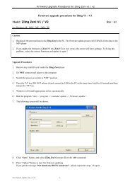 Firmware upgrade procedures for Zling V1 / V2 Model : Zling ... - Zoltrix