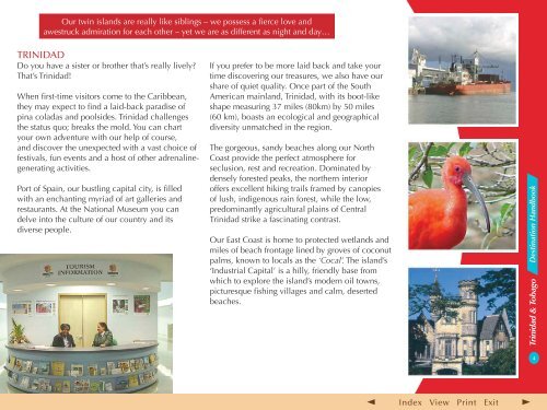 Trinidad and Tobago - Destination Handbook