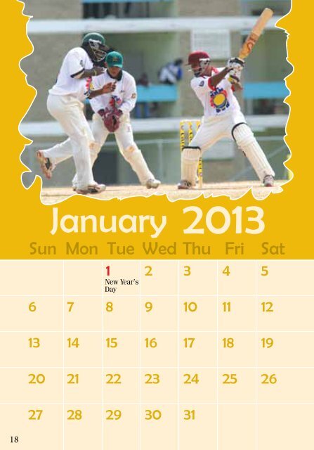 Calendar of Events - Trinidad and Tobago